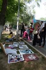 Детская художественная школа города Реутов «На городском празднике»  